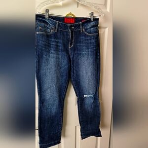 Lucky Brand Leyla Capri Distressed jeans size 6/28 ankle